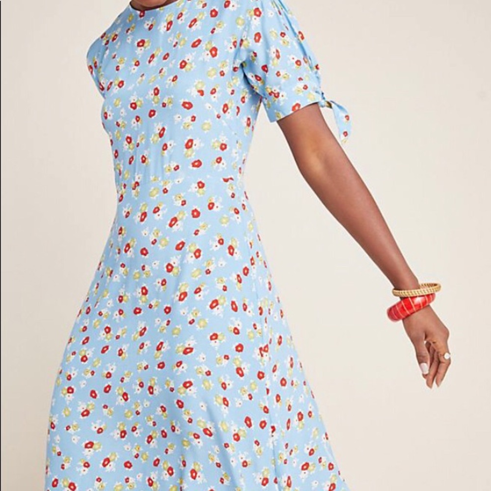 Faithful the brand Erin Dress in blue NWT